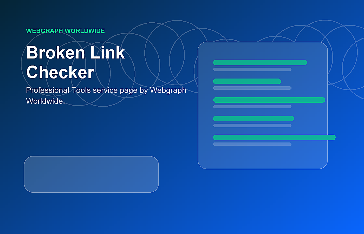 Broken Link Checker visual