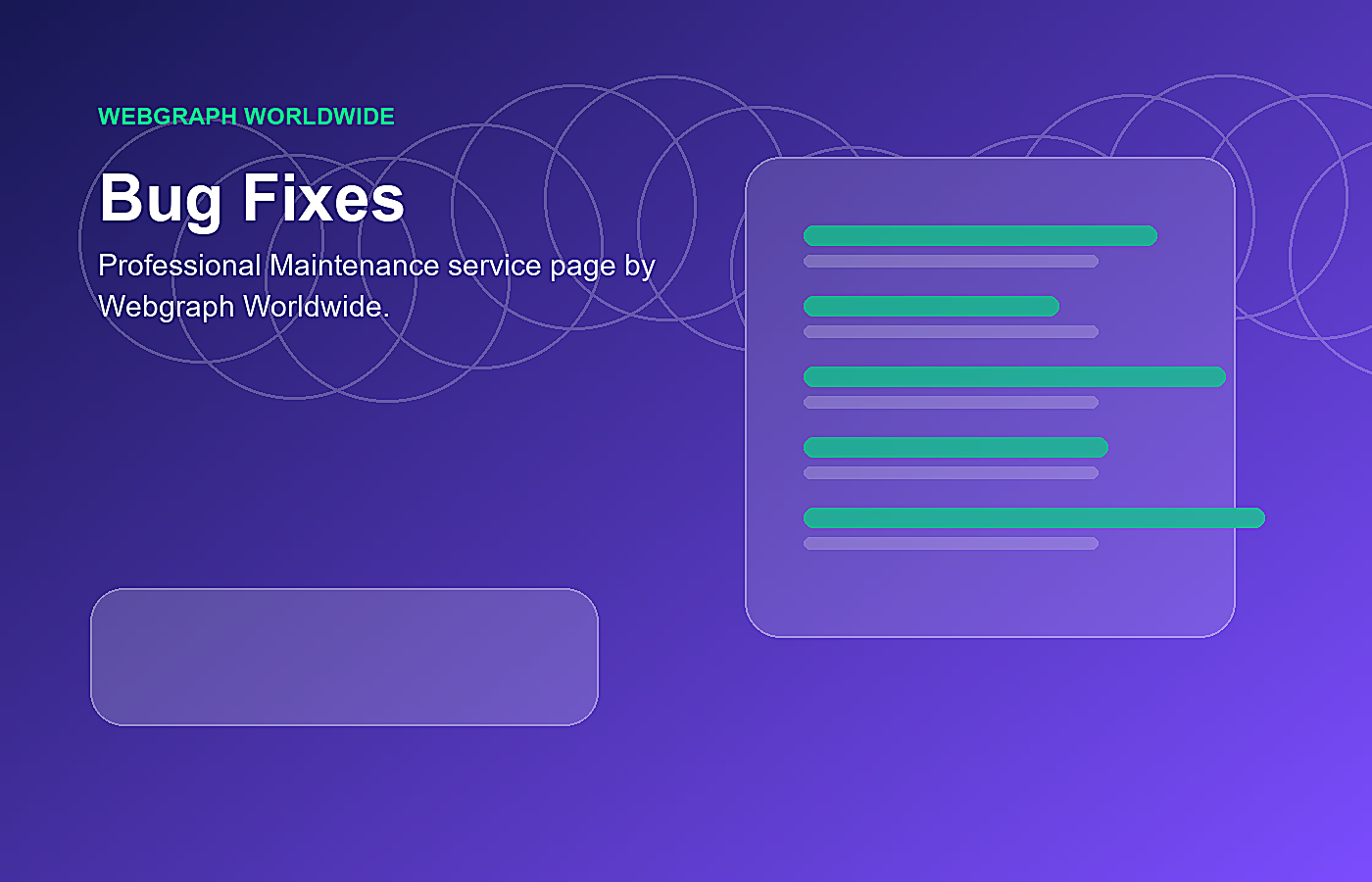 Bug Fixes service illustration
