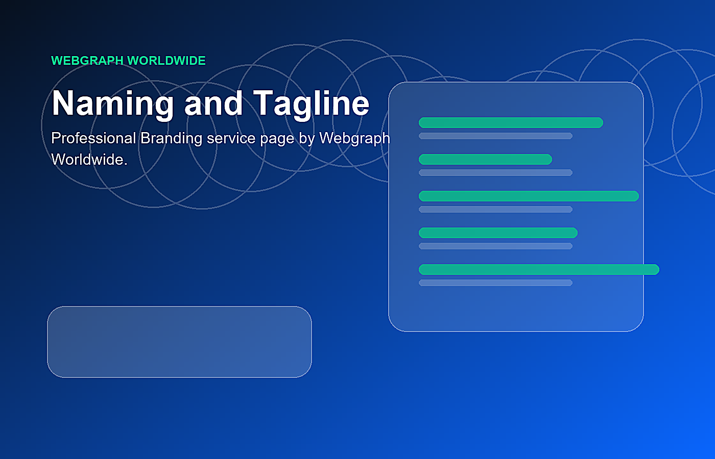 Naming and Tagline visual