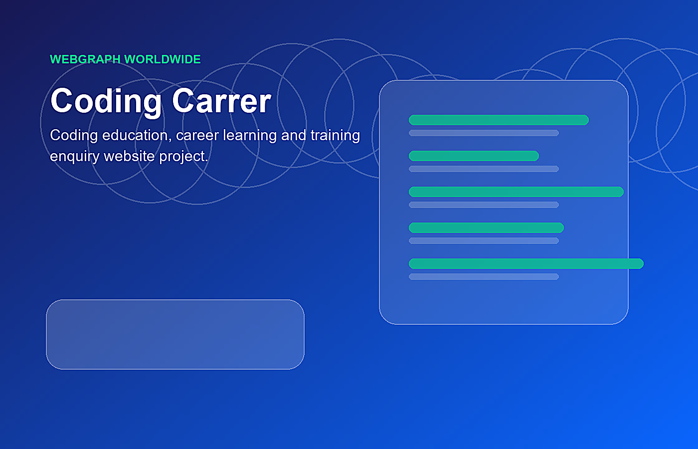 Coding Carrer homepage preview