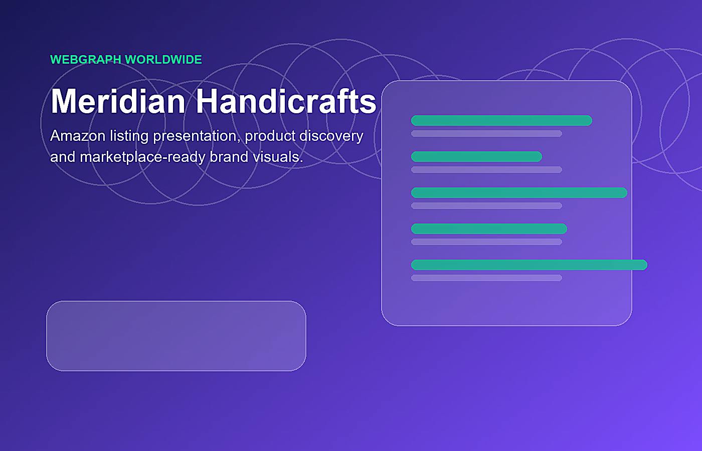 Meridian Handicrafts homepage preview
