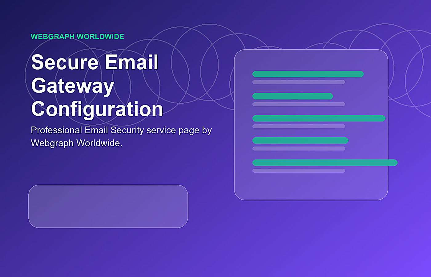 Secure Email Gateway Configuration visual