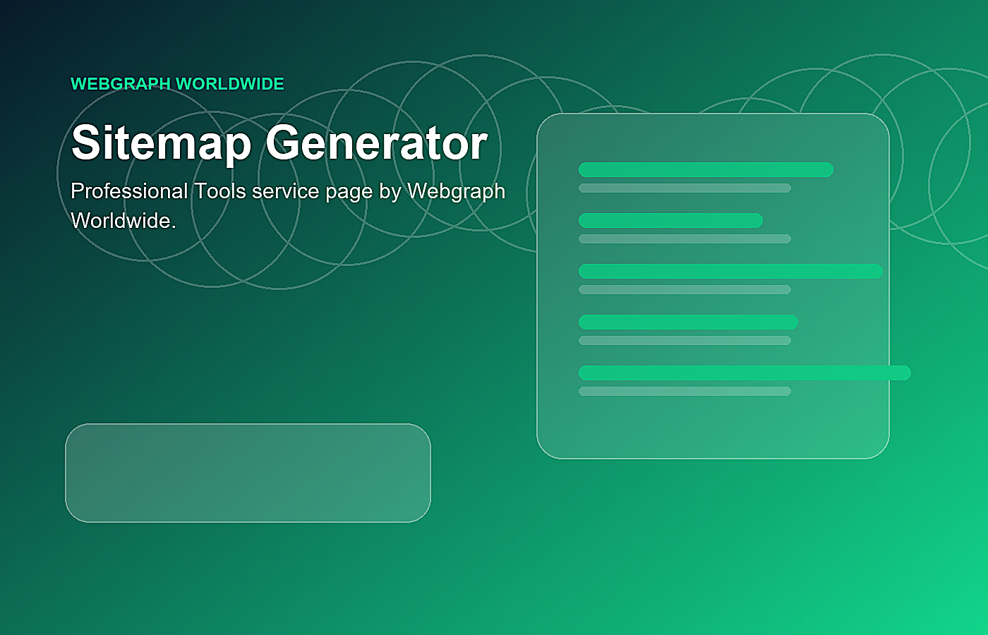 Sitemap Generator visual