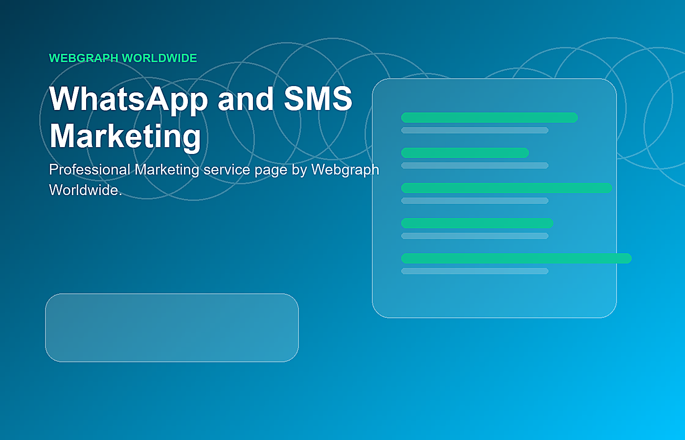 WhatsApp and SMS Marketing visual